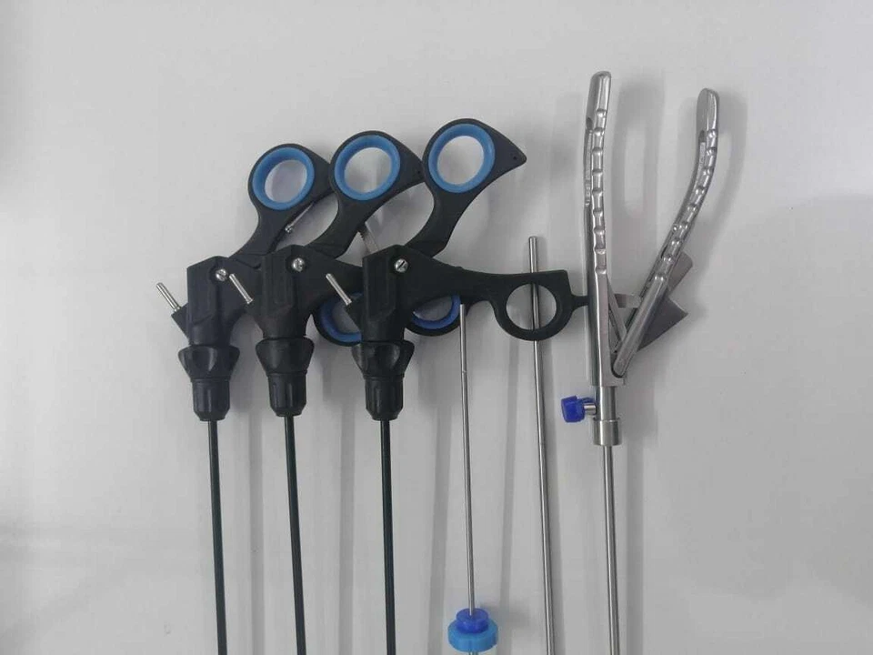 Laparoscopia Virtual Endo Entrenador Entrenamiento Set Caja Instrumentos Laparoscópicos 11 Piezas Foto 4 de 4