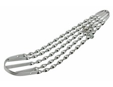 Bike Lowrider All Twisted Seat Pan Chrome.
