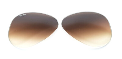 Lenses Spare Part ray ban 8041 55 Brown Gradient Spare Parts Lenses Faded  Brown | eBay