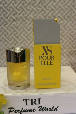  XS POUR ELLE by PACO RABANNE Eau de Toilette Women Spray 1.7 fl. oz. RARE
