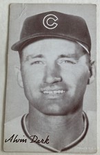 REDUCED.   1947 Exhibit Var #1056 Alvin Dark  (Cubs) 60