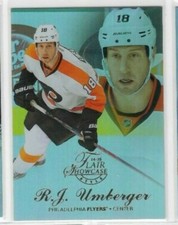R.J. Umberger 14-15 Fleer Showcase Flair Showcase Philadelphia Flyers