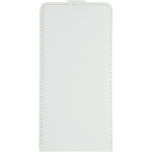 Kunst-Lederhülle für Samsung Galaxy Grand Prime Plus Flip-Case weiß - Bild 2 von 6