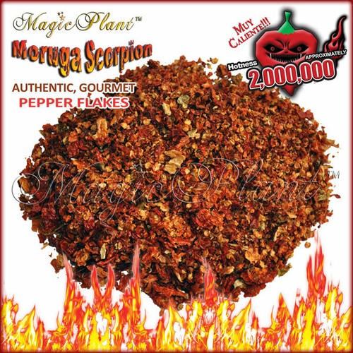 Trinidad Moruga Scorpion Flakes 1kg (2.2lb) | Moruga Scorpion Peppers