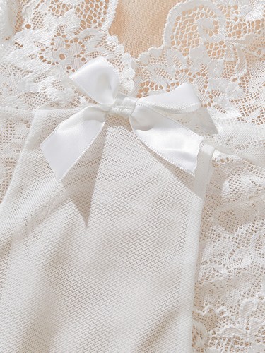 Womens Sexy Lingerie Babydoll Chemise Nightgown Sleepwear Lace Dress Nightie US - Bild 61 von 65