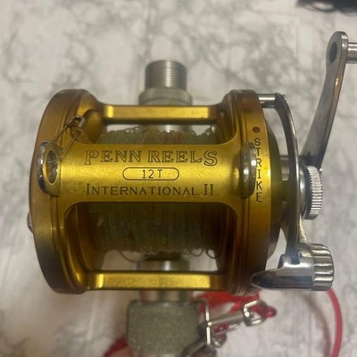 PENN REELS INTERNATIONAL II 12T Angelrolle Alpha Tackle Gebraucht