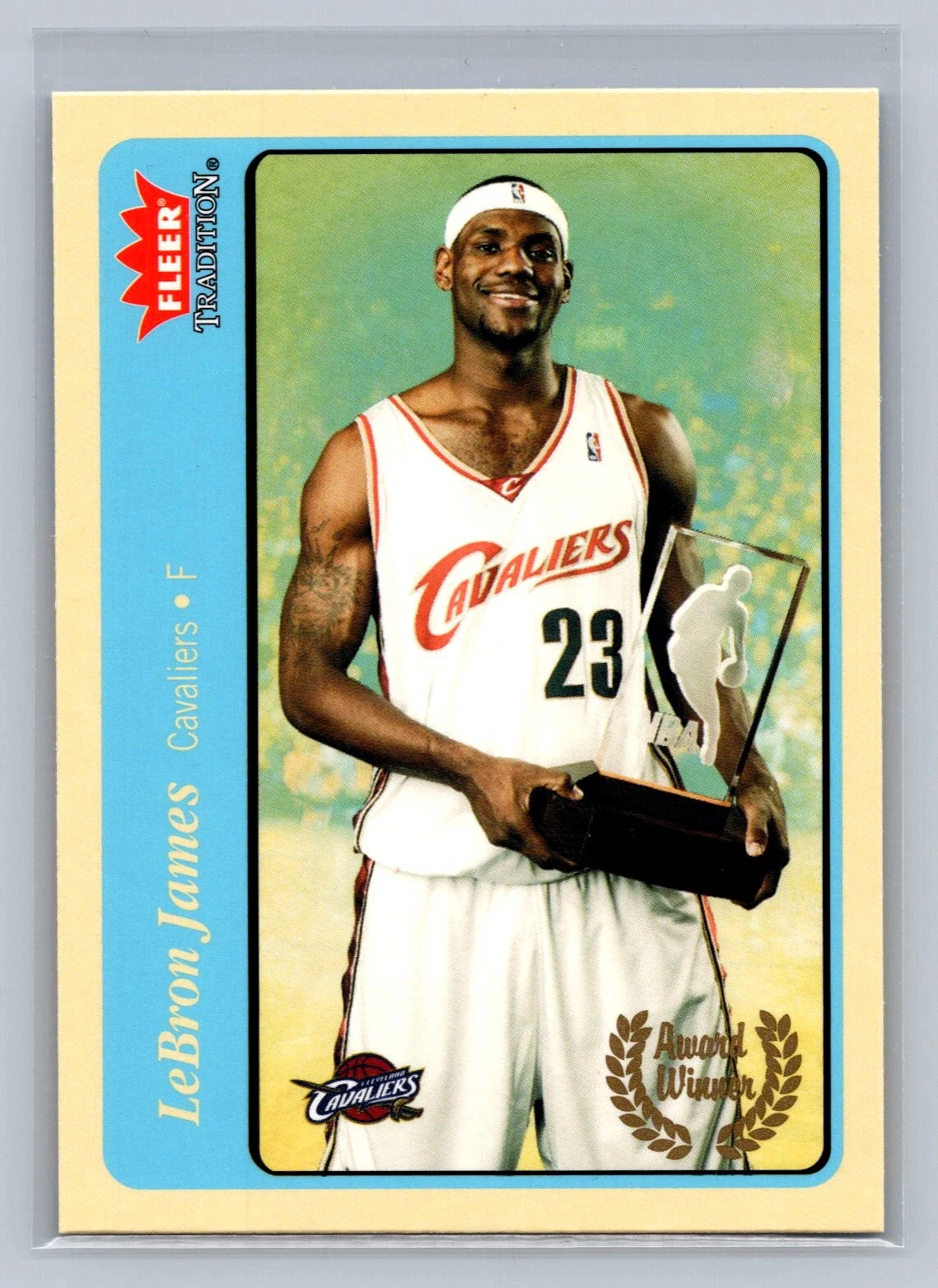 Lebron James trading card