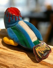 Retired 1998 Meanies Series 2  Donnie Didn't Duck  Headless Bird Bean Bag Plush