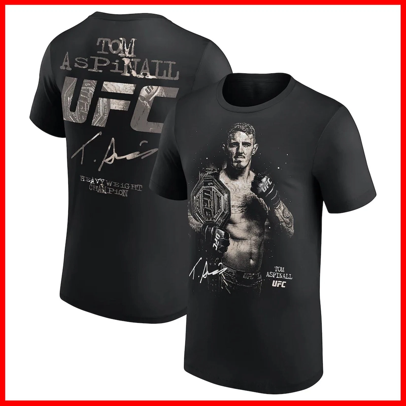 Get Ready for UFC321: The Best Tom Aspinall UFC Shirts of 2025