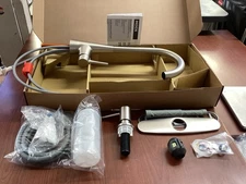 NEW Moen 87836SRS Sarai Pulldown Kitchen Faucet Stainless W/Soap Dispenser B52