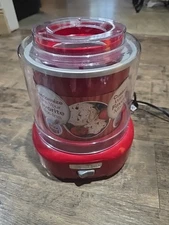 Hamilton Beach Ice Cream Maker 1.5 Qt. Red #68881Z Healthy Frozen Yogurt Treats