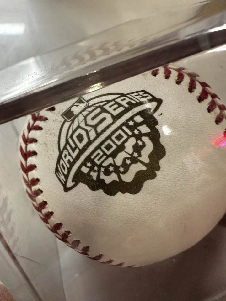 2001 Official MLB World Series Baseball - Image 4 of 4