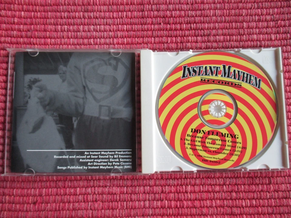 DON FLEMING - Because Tomorrow Comes - CD EP US 1996 - Bild 3 von 3