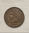 1901 Indian Head Cent - AU