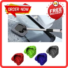 4 Pack Window Windshield Cleaning Tool Microfiber Car Wiper Cleaner Glass Brush*
