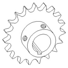 AH128075 Combine Drive Sprocket Fits John Deere CTS 9400 9410 9450 9500 9500SH