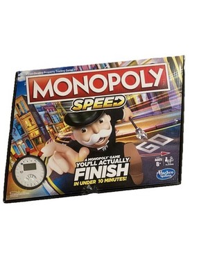 Monopoly Speed Board Game - Fast 10 Minute Games New