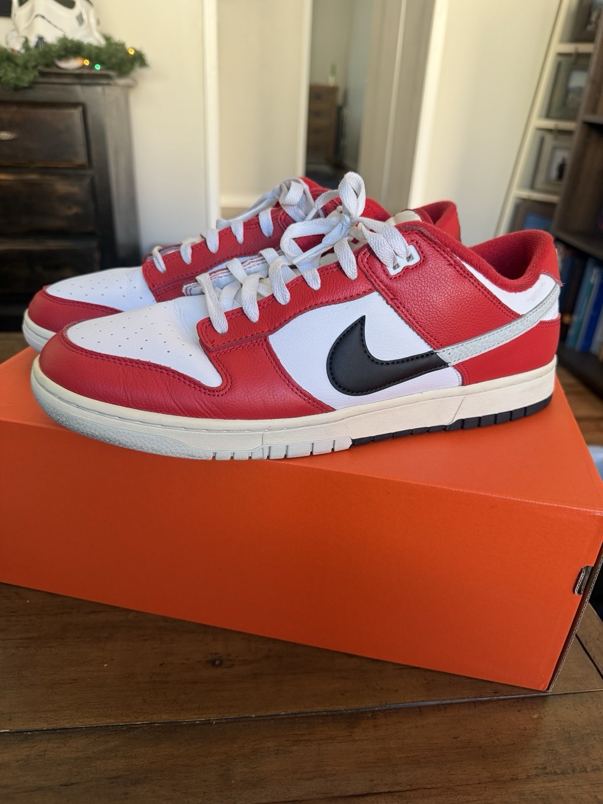 Size 13 - Nike Dunk Low Split - Chicago - image 1