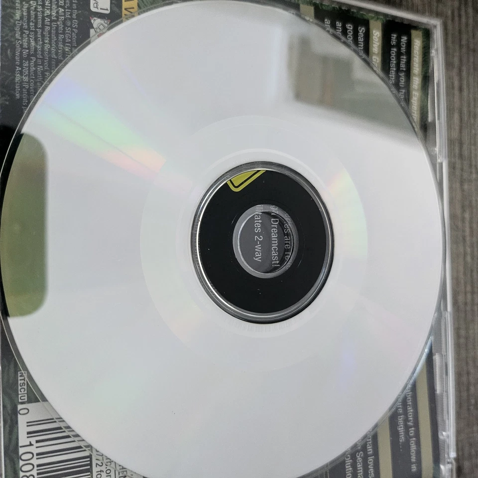 Seaman (Sega Dreamcast, 2000) - Sin manual - Probado y funcionando Foto 4 de 4