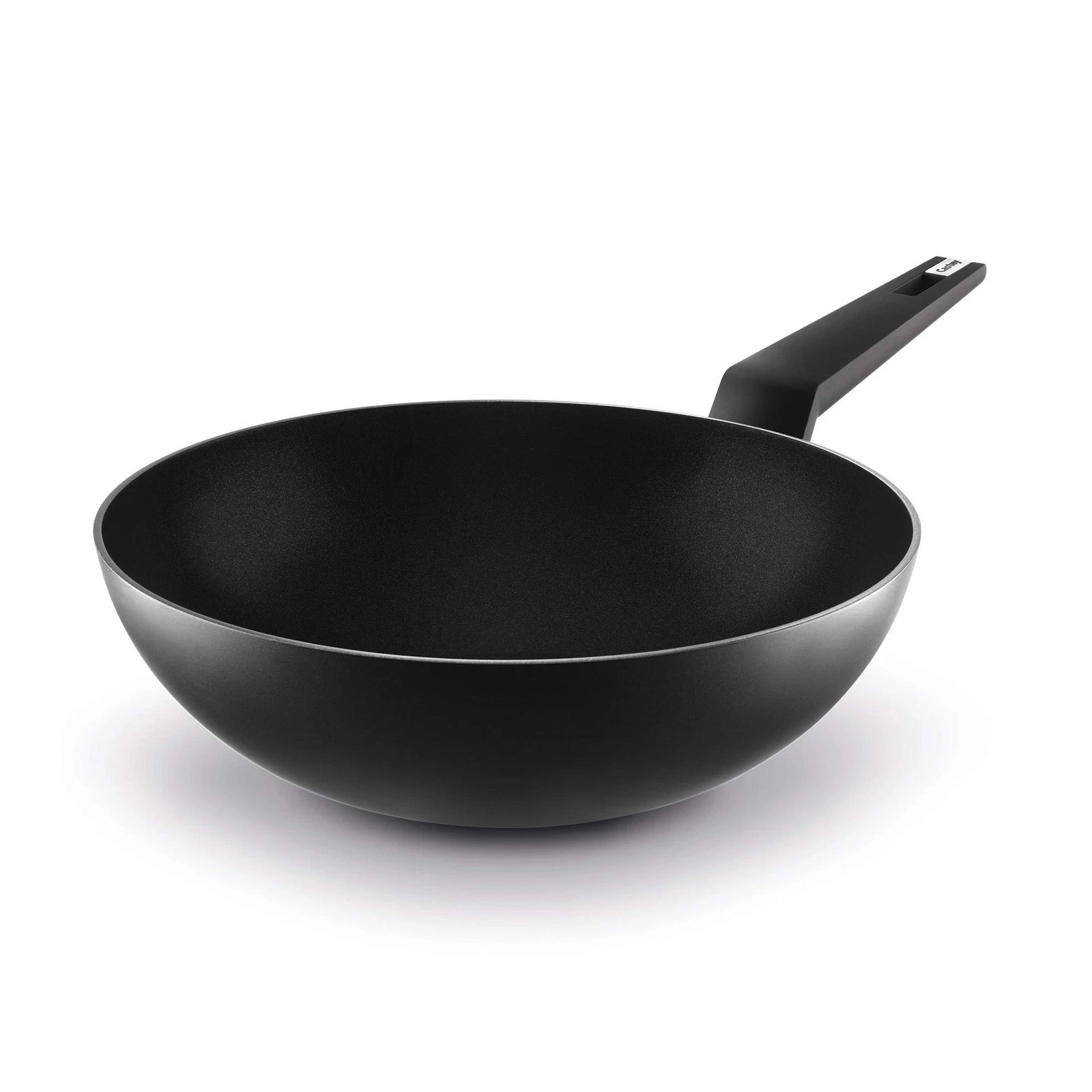 WOK FULL INDUCTION CON MANGO NEGRO 28CM
