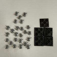 Epic Chaos Space Marines Squad Epic Armageddon Warhammer 40k GW X25 & 5 Basen A