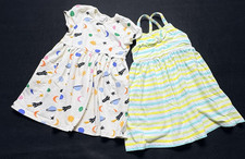 Tommy Bahama Hanna Anderson 2 Girls Summer Dresses Multicolor Playdate Fun Sz 4