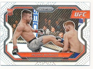 PEDRO MUNHOZ 2021 PANINI PRIZM UFC SILVER #155 MINT