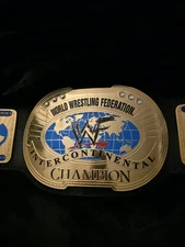 WWF WWE Attitude Era Intercontinental Championship Title Belt SIGNED RVD