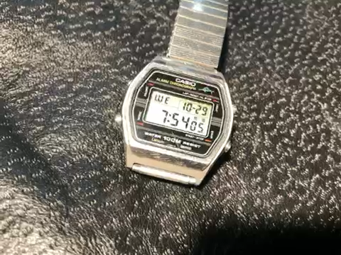 Casio W-750 Marlin Vintage Digital Watch Module 248 (1980's) New