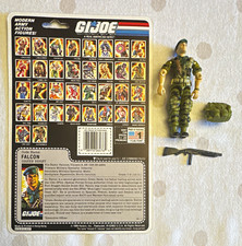Vintage G.I. Joe Falcon Figure w/ File Card and Accessories. COMPLETE!