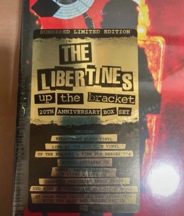 THE LIBERTINES UP THE BRACKET 20th ANNIVERSARY NUMBERED LP BOX SET NEW SEALED - Image 3 of 4