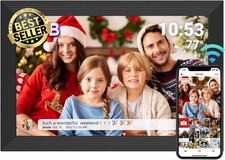 FRAMEO Wifi Digital Picture Frame, 10.1 Inch Smart Digital Photo Frame 1280X800 