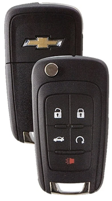 2 For Select Chevrolet OEM Smart Flip Key 5 Buttons Remote Fob 13500319 5921873 - Image 3 of 4