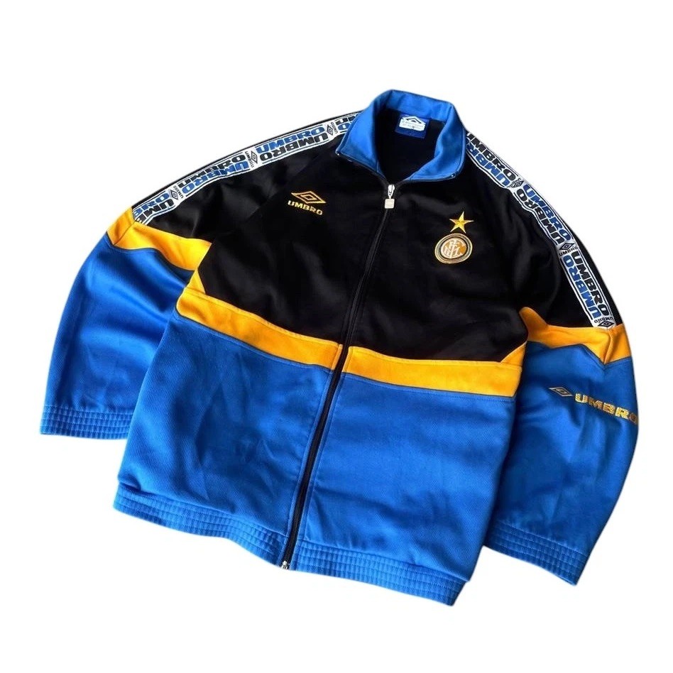 Umbro Inter Milan Track Jacket 1997 Vintage Retro Football Soccer