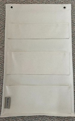 NEW Caraway Canvas Lid Holder/Organizer  (LIDS NOT INCLUDED)