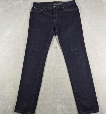 Outerknown SEA Jeans Men's 36x34 Blue Denim Ambassador Slim Fit Dark Wash Casual