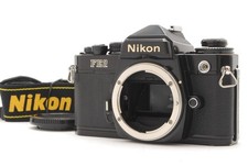 NEAR MINT Nikon FE2 Black SLR 35mm Film Camera Body Only From JAPAN