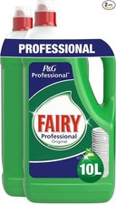 Fairy Original Hand Dish Washing Up Liquid, Pack of 2 X 5 L 3.79 per litre