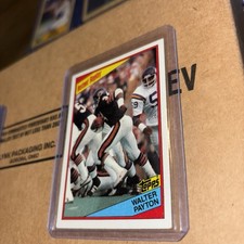 Vintage Walter Payton Card Lot
