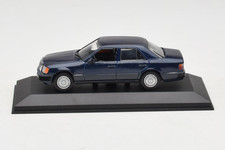 MB006 Mercedes W124 Sedan Dark Blue Minichamps 1/43