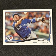 2014 Topps Series 2 Brett Lawrie #448 Blue Jays