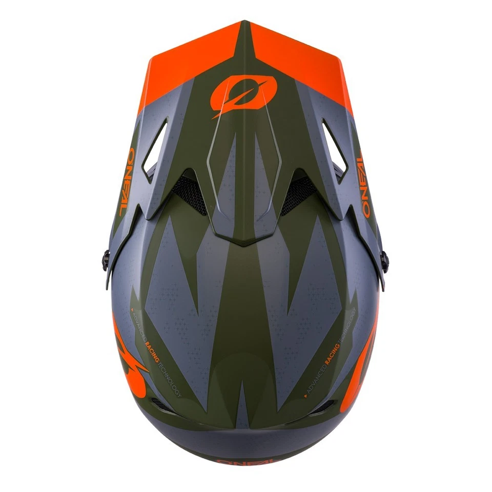 Casco de bicicleta de montaña O'Neal Sonus Deft oliva/naranja XL Foto 2 de 4