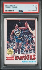 1977 TOPPS #111 ROBERT PARISH PSA 5