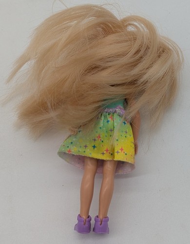 2021 Barbie Sister Chelsea Ice Cream From Unicorn Car Doll Multi Color Skirt - Picture 2 of 2