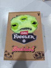 Zuru Fuggler Baddies Alien Green Funny Ugly Monster Plush Toy Brand NEW