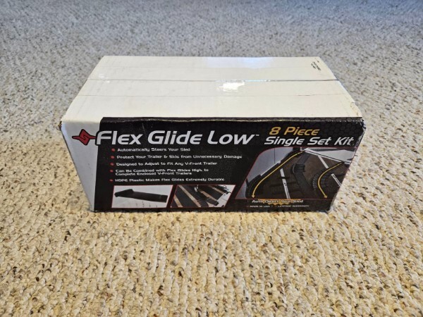 Caliber 13342 Flex Glides Low Profile-8 Piece Set Glissiere Motoneige