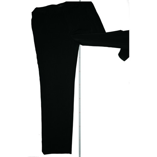 Doris Hartwich Herren Chino stretch Business Stoff Hose 50 W36 L34 Schwarz NEU. - Bild 5 von 7