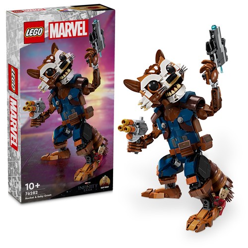 LEGO Super Heroes: Rocket & Baby Groot Set 76282 New & Sealed FREE POST - Afbeelding 1 van 1