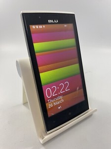 Blu Win JR LTE weiß entsperrt Dual Sim 8GB 4,5" 512MB Android Smartphone gesprungen