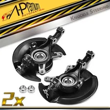 A-Premium 2x Steering Knuckle Assembly Front Side for Honda Civic 2001 2002 1.7L